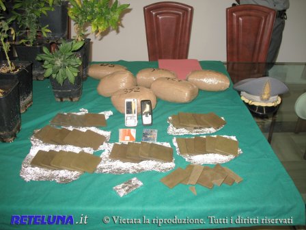 Nella casa con 2mila piante di marijuana. Sequestrata «la fabbrica della droga»