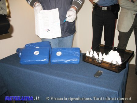 Con 6 chilogrammi di cocaina purissima. Da Roma a Lecce, droga per 700mila euro