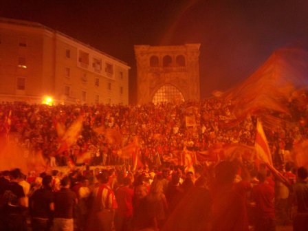 Lecce in serie A!  Dopo due anni fra i cadetti, il grande ritorno. Un'annata fantastica