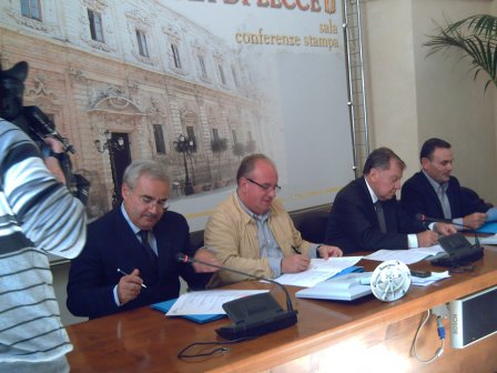 Coni Lecce, Provincia e Ics: un protocollo d'intesa per migliorare limpiantistica