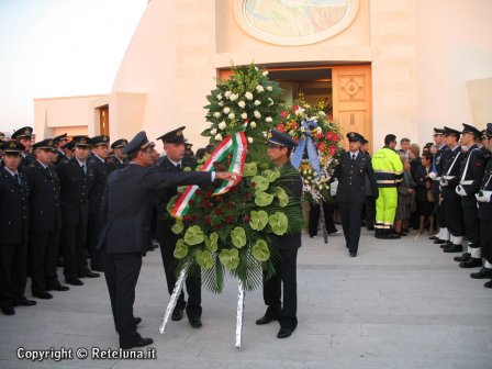 L'ultimo saluto al «Cavaliere dei cieli». Calimera attorno all'eroe Massimiliano