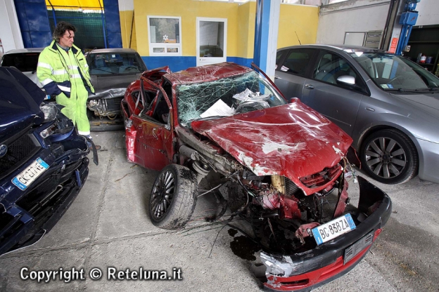 Incidente stradale a La Spezia.