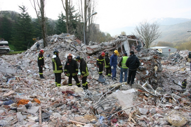 La tragedia vista in prima persona.