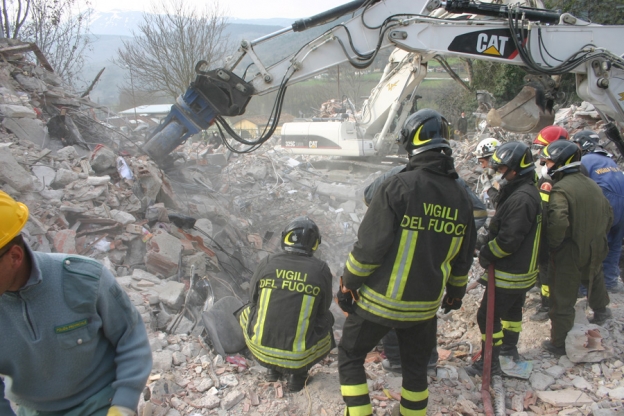 La tragedia vista in prima persona.