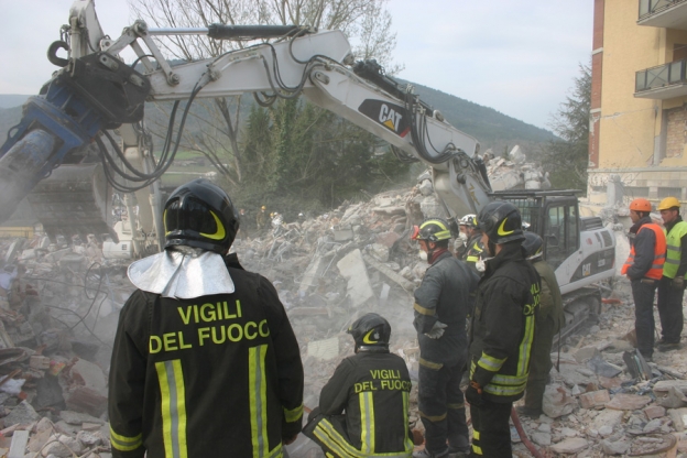 La tragedia vista in prima persona.