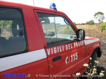 Torre Chianca, incendiati tre ettari di uliveti. A Lecce fuoco a un appartamento