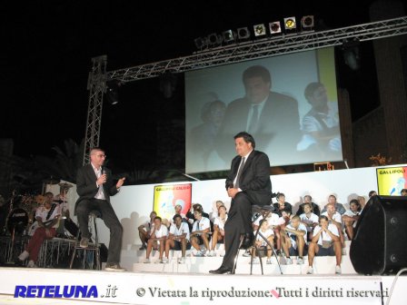 Barba sogna la serie B, tra miss e comici. E c'è pure il presidente della Provincia